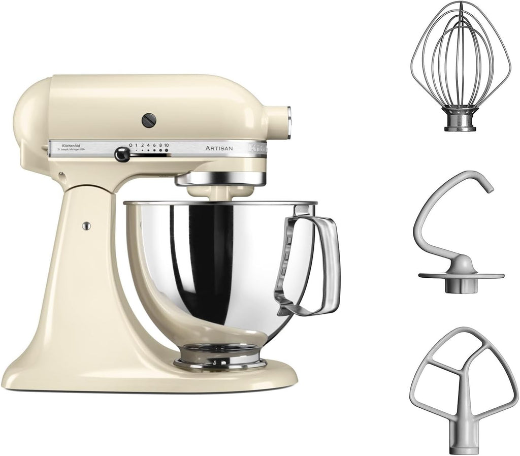 Mixer cu bol KitchenAid Artisan 5KSM125EER, 300W, 4.8L