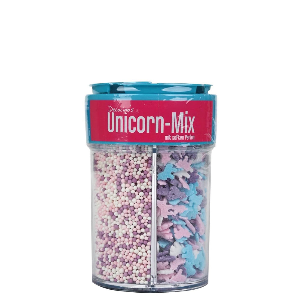 DECOCINO Party Mix, perle de zahăr, decorațiuni de stropit, confetti, 95 grame