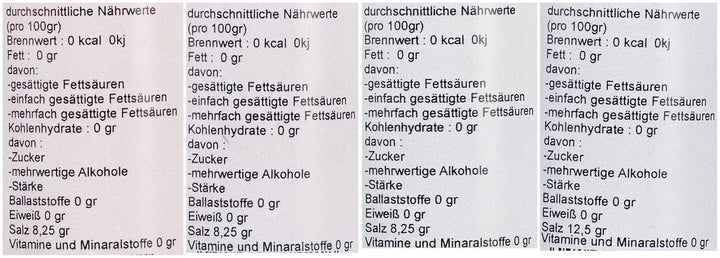Puderfarbe Im Set Gelb Rot Grün Blau 4 X 3G
