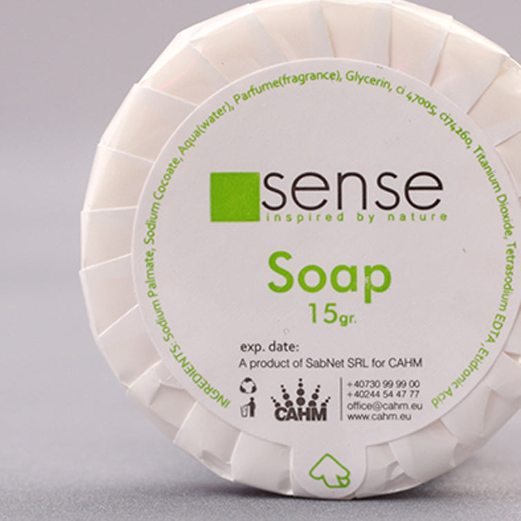 Savon d'hôtel Sense - 15 g, 500 pièces