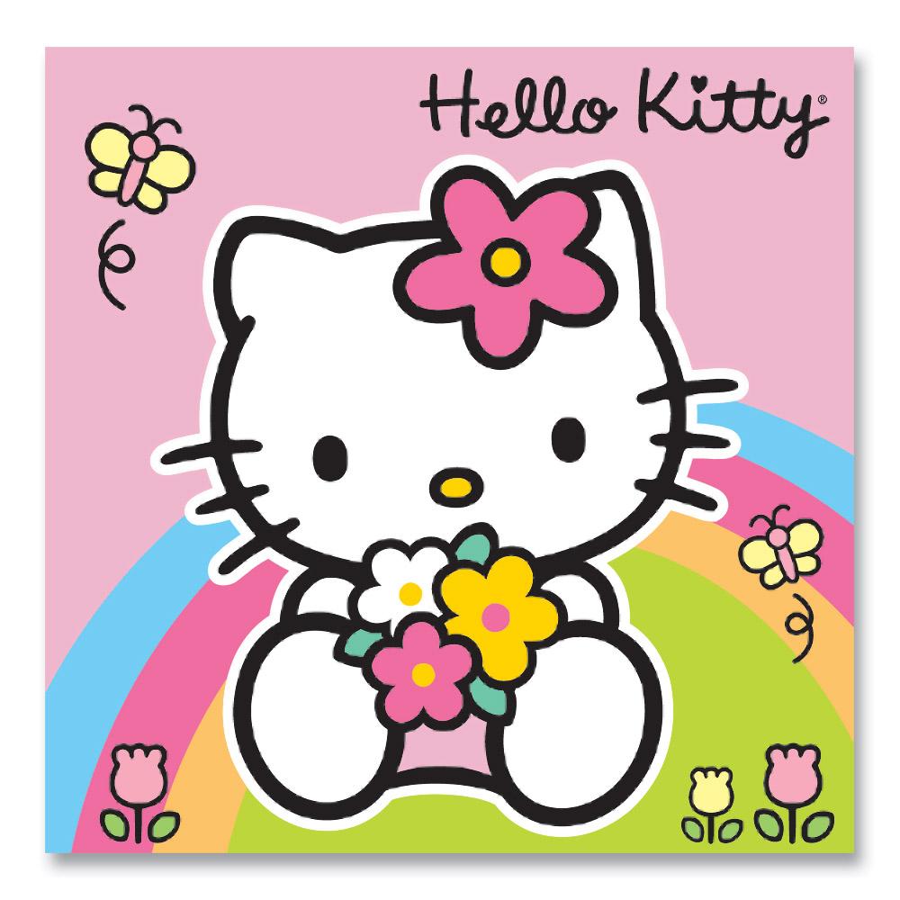 Imagine comestibila, vafa, format A4, Hello Kitty - Nati Shop
