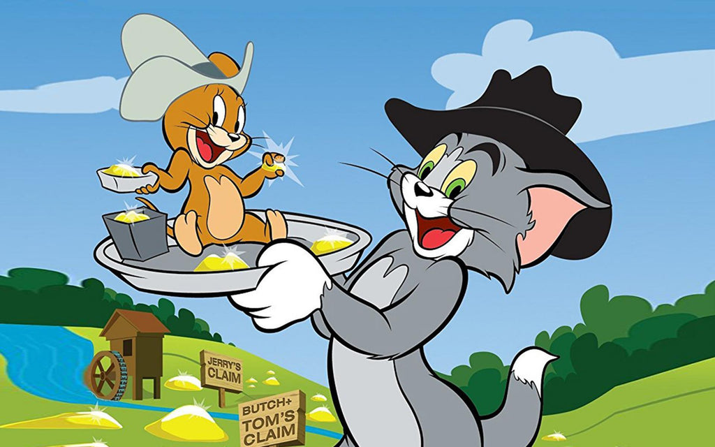 Imagine comestibila, vafa, format A4, Tom si Jerry - Nati Shop