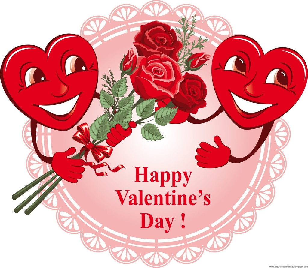Imagine comestibila, vafa, format A4, Valentine's Day - Nati Shop