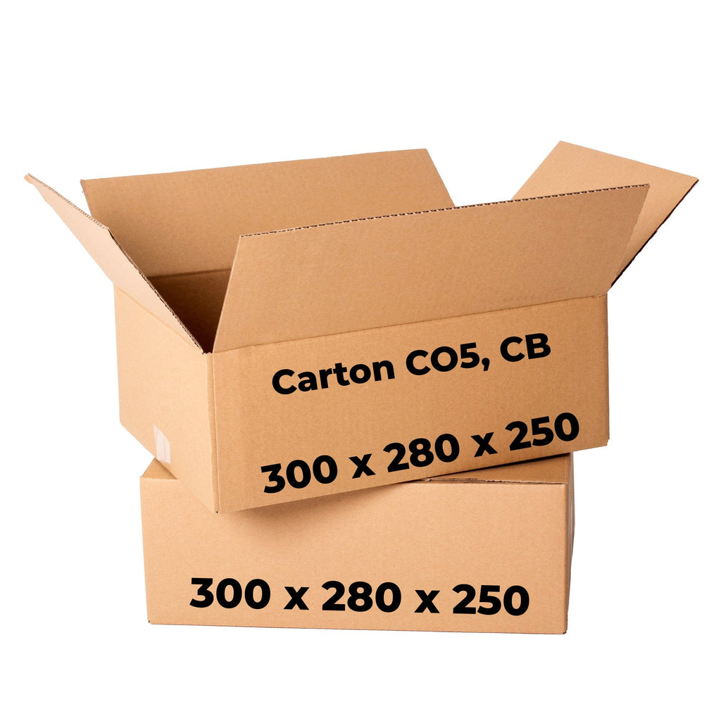 Set 20 cutii carton CO5, CB, 300 x 280 x 250 - Nati Shop